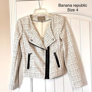 Banana Republic tweed jacket